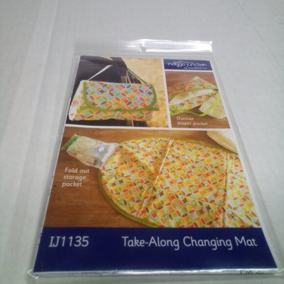 Sewing Pattern Indygo Junction Take Along Changing Mat Baby Toddler IJ1135 - Picture 6 of 6